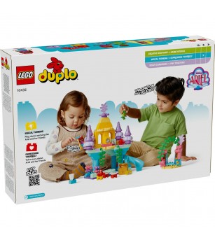 LEGO DUPLO: Palatul subacvatic magic al lui Ariel - 10435, 116 piese, 2 + ani - LEGO DUPLO