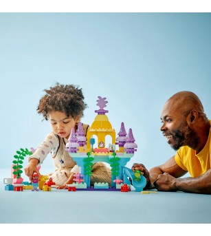 LEGO DUPLO: Palatul subacvatic magic al lui Ariel - 10435, 116 piese, 2 + ani - LEGO DUPLO