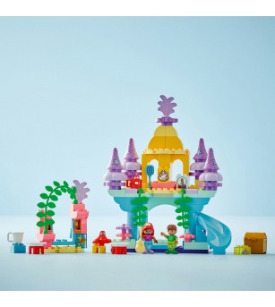 LEGO DUPLO: Palatul subacvatic magic al lui Ariel - 10435, 116 piese, 2 + ani - LEGO DUPLO