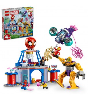 LEGO Marvel Super Heroes: Echipa lui Spidey in Cartierul General - 10794, 193 piese, 4 + ani - LEGO DC Super Heroes