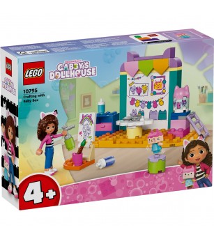 LEGO Gabby s Dollhouse: Creatii mestesugite cu Baby Box - 10795, 60 piese, 4 + ani - LEGO Gabby s Dollhouse