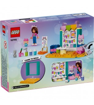 LEGO Gabby s Dollhouse: Creatii mestesugite cu Baby Box - 10795, 60 piese, 4 + ani - LEGO Gabby s Dollhouse