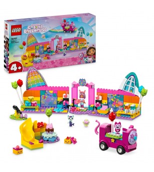 LEGO Gabby s Dollhouse: Camera de party a lui Gabby - 10797, 252 piese, 4 + ani - LEGO Gabby s Dollhouse