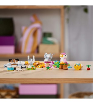LEGO Classic: Animale de companie creative - 11034, 450 piese, 5 + ani - LEGO Classic