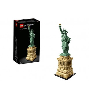 LEGO Architecture: Statuia Libertatii - 21042, 1685 piese, 16 + ani -  LEGO Architecture