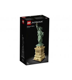 LEGO Architecture: Statuia Libertatii - 21042, 1685 piese, 16 + ani -  LEGO Architecture