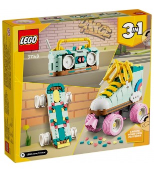 LEGO Creator: Patina cu rotile retro - 31148, 342 piese, 8 + ani - LEGO Creator