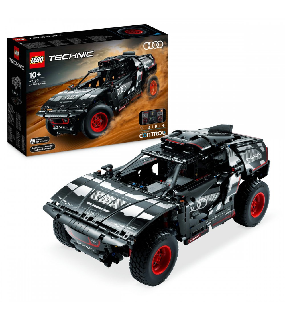 LEGO Technic: Audi RS Q e-tron - 42160, 914 piese, 10 + ani - LEGO Technic
