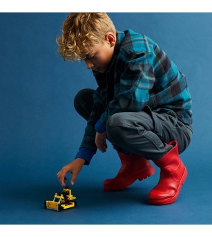 LEGO Technic: Buldozer - 42163, 195 piese, 7 + ani - LEGO Technic