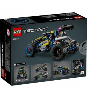 LEGO Technic: Buggy de curse off-road - 42164, 219 piese, 8 + ani - LEGO Technic