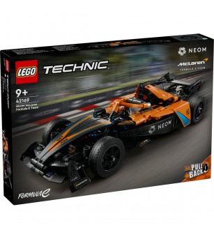 LEGO Technic: Masina de cursa NEOM McLaren Formula E - 42169, 452 piese, 9 + ani - LEGO Technic