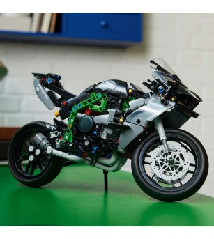 LEGO Technic: Motocicleta Kawasaki Ninja H2R - 42170, 643 piese, 10 + ani - LEGO Technic