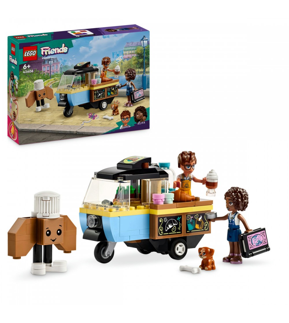 LEGO Friends: Brutaria pe roti - 42606, 125 piese, 6 + ani - LEGO Friends LEGO Friends: Brutaria pe roti - 42606, 125 piese, 6 + ani - LEGO Friends
