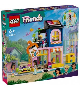 LEGO Friends: Magazine de moda vintage - 42614, 409 piese, 6 + ani - LEGO Friends