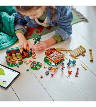 LEGO Friends: Cabane în tabara de aventuri - 42624, 437 piese, 7 + ani - LEGO Friends