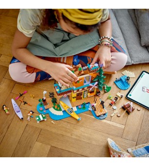 LEGO Friends: Sporturi nautice în tabara de aventuri - 42626, 628 piese, 7 + ani - LEGO Friends LEGO Friends: Sporturi nautice în tabara de aventuri - 42626, 628 piese, 7 + ani - LEGO Friends