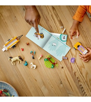 LEGO Friends: Remorca cu ponei si cal - 42634, 105 piese, 4 + ani - LEGO Friends LEGO Friends: Remorca cu ponei si cal - 42634, 105 piese, 4 + ani - LEGO Friends
