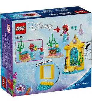 LEGO Disney: Scena muzicala a lui Ariel - 43235, 60 piese, 4 + ani - LEGO Disney