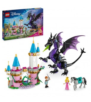 LEGO Disney: Maleficent sub forma de dragon - 43240, 583 piese, 7 + ani - LEGO Disney