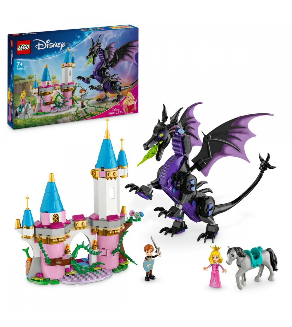 LEGO Disney: Maleficent sub forma de dragon - 43240, 583 piese, 7 + ani - LEGO Disney LEGO Disney: Maleficent sub forma de dragon - 43240, 583 piese, 7 + ani - LEGO Disney