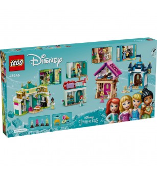 LEGO Disney: Aventura printeselor Disney la piata - 43246, 817 piese, 6 + ani - LEGO Disney