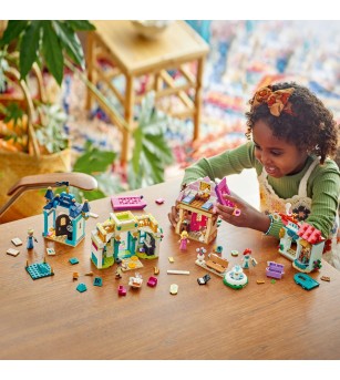 LEGO Disney: Aventura printeselor Disney la piata - 43246, 817 piese, 6 + ani - LEGO Disney