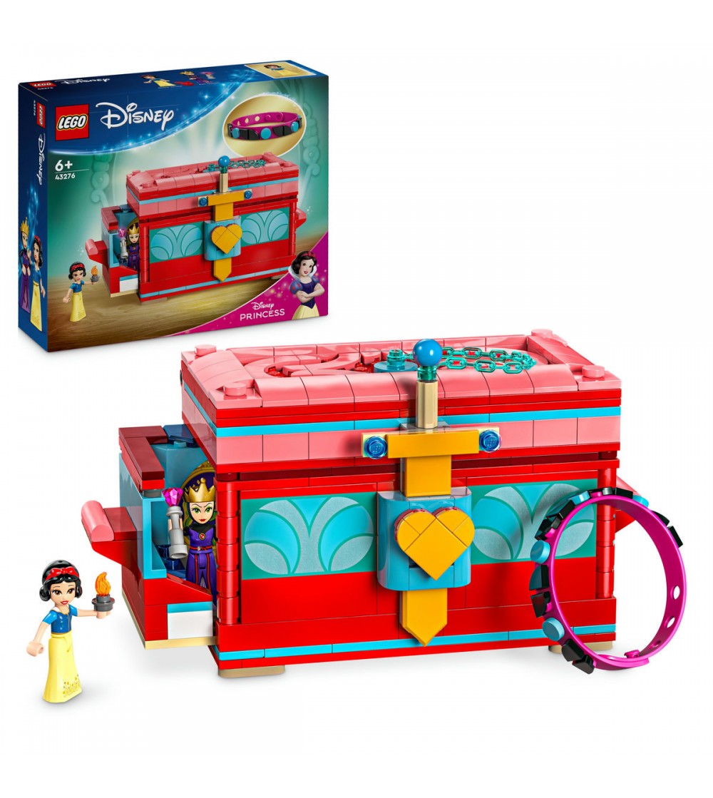 LEGO Disney: Cutia cu bijuterii a Albei ca Zapada - 43276, 358 piese, 6 + ani - LEGO Disney LEGO Disney: Cutia cu bijuterii a Albei ca Zapada - 43276, 358 piese, 6 + ani - LEGO Disney
