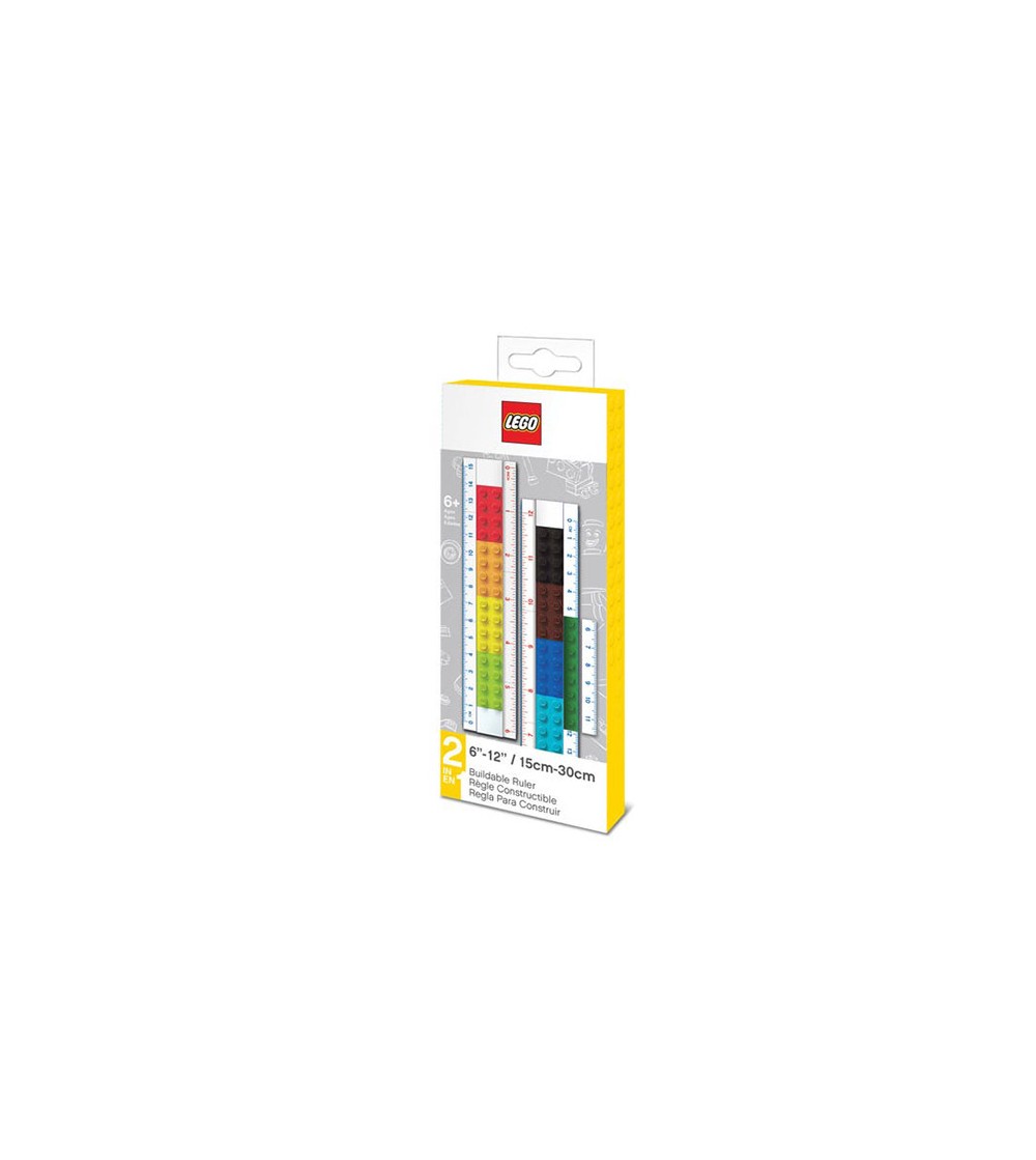 Rigla LEGO construibila cu minifigurina - Penare Rigla LEGO construibila cu minifigurina - Penare