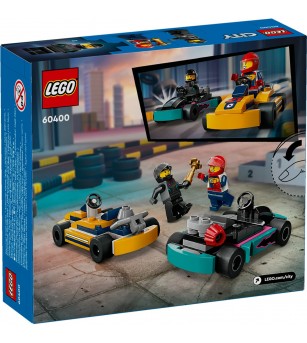 LEGO City: Carturi si piloti de curse - 60400, 99 piese, 5 + ani - LEGO City