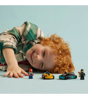 LEGO City: Carturi si piloti de curse - 60400, 99 piese, 5 + ani - LEGO City