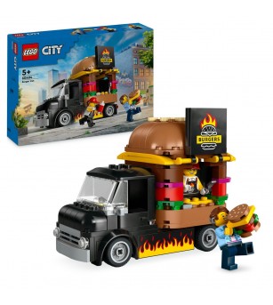 LEGO City: Toneta cu burgeri - 60404, 194 piese, 5 + ani - LEGO City