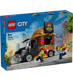 LEGO City: Toneta cu burgeri - 60404, 194 piese, 5 + ani - LEGO City