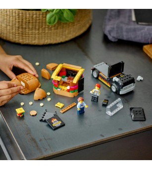 LEGO City: Toneta cu burgeri - 60404, 194 piese, 5 + ani - LEGO City