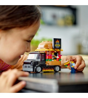 LEGO City: Toneta cu burgeri - 60404, 194 piese, 5 + ani - LEGO City