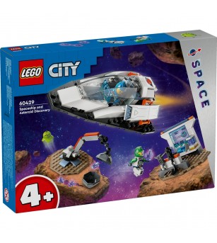 LEGO City: Nava spatiala si descoperirea asteroidului - 60429, 126 piese, 4 + ani - LEGO City