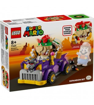 LEGO Super Mario: Set de extindere: Masina lui Bowser - 71431, 458 piese, 8 + ani - LEGO Super Mario