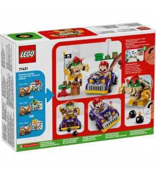 LEGO Super Mario: Set de extindere: Masina lui Bowser - 71431, 458 piese, 8 + ani - LEGO Super Mario