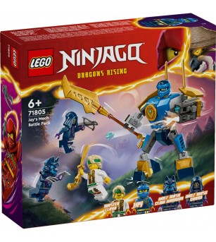 LEGO Ninjago: Pachet de lupta: Robotul lui Jay - 71805, 78 piese, 6 + ani - LEGO Ninjago