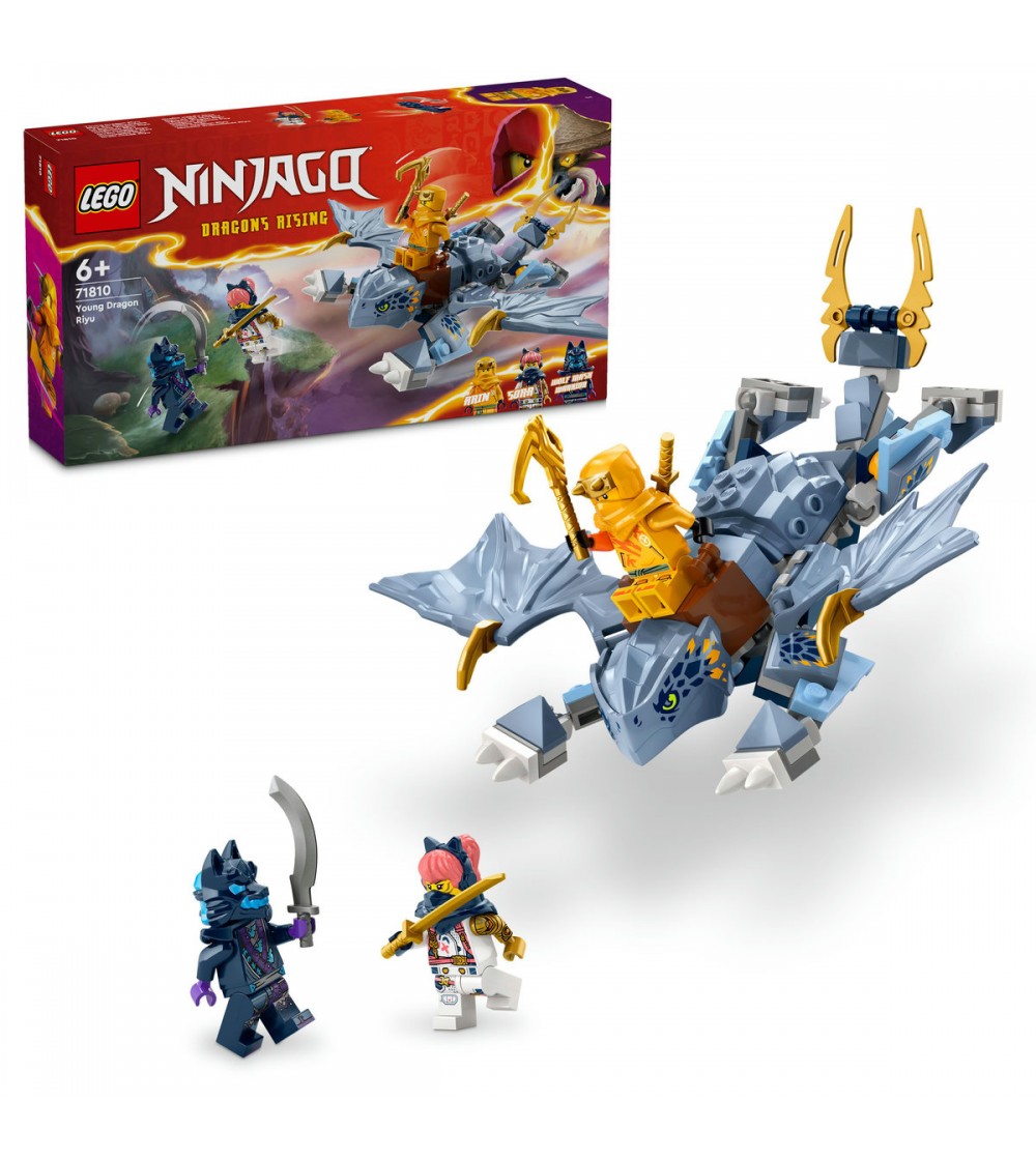 LEGO Ninjago: Tanarul dragon Riyu - 71810, 132 piese, 6 + ani - LEGO Ninjago