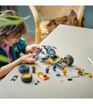 LEGO Ninjago: Buggy-ul Off-Road al lui Arin - 71811, 267 piese, 7 + ani - LEGO Ninjago
