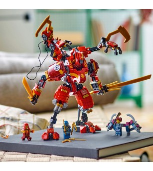 LEGO Ninjago: Robotul Ninja catarator al lui Kai - 71812, 623 piese, 9 + ani - LEGO Ninjago