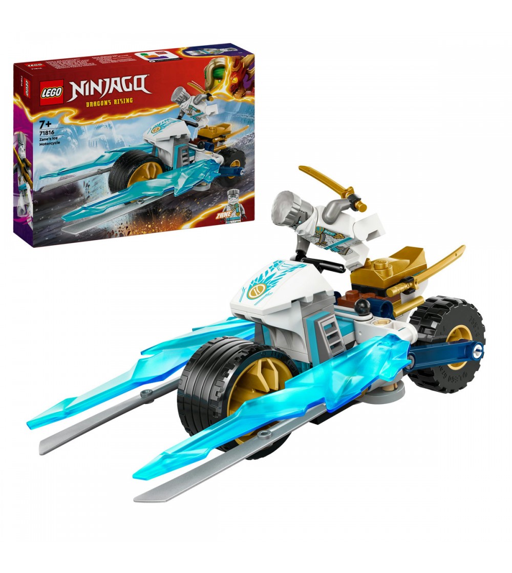 LEGO Ninjago: Motocicleta de gheata a lui Zane - 71816, 84 piese, 7 + ani - LEGO Ninjago