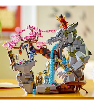 LEGO Ninjago: Altarul-dragon de piatra - 71819, 1212 piese, 13 + ani - LEGO Ninjago