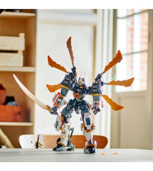 LEGO Ninjago: Robotul-dragon de titan al lui Cole - 71821, 1055 piese, 12 + ani - LEGO Ninjago