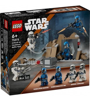 LEGO Star Wars: Pachet de lupta Ambuscada pe Mandalore™ - 75373, 109 piese, 6 + ani - LEGO Star Wars