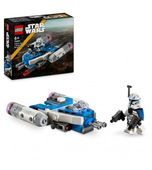 LEGO Star Wars: Micronava de lupta Y-Wing™ a Capitanului Rex - 75391, 99 piese, 6 + ani - LEGO Star Wars