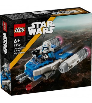 LEGO Star Wars: Micronava de lupta Y-Wing™ a Capitanului Rex - 75391, 99 piese, 6 + ani - LEGO Star Wars
