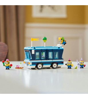 LEGO Minions: Autobuzul de petrecere al minionilor - 75581, 379 piese, 7 + ani - LEGO Super Mario