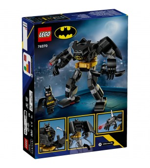 LEGO DC Super Heroes: Armura de robot Batman™ - 76270, 140 piese, 6 + ani - LEGO DC Super Heroes LEGO DC Super Heroes: Armura de robot Batman™ - 76270, 140 piese, 6 + ani - LEGO DC Super Heroes