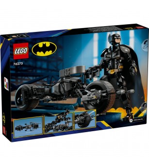 LEGO DC Super Heroes: Figurina de constructie Batman™ si motocicleta Bat-Pod - 76273, 713 piese, 12 + ani - LEGO DC Super Heroes LEGO DC Super Heroes: Figurina de constructie Batman™ si motocicleta Bat-Pod - 76273, 713 piese, 12 + ani - LEGO DC Super Heroes